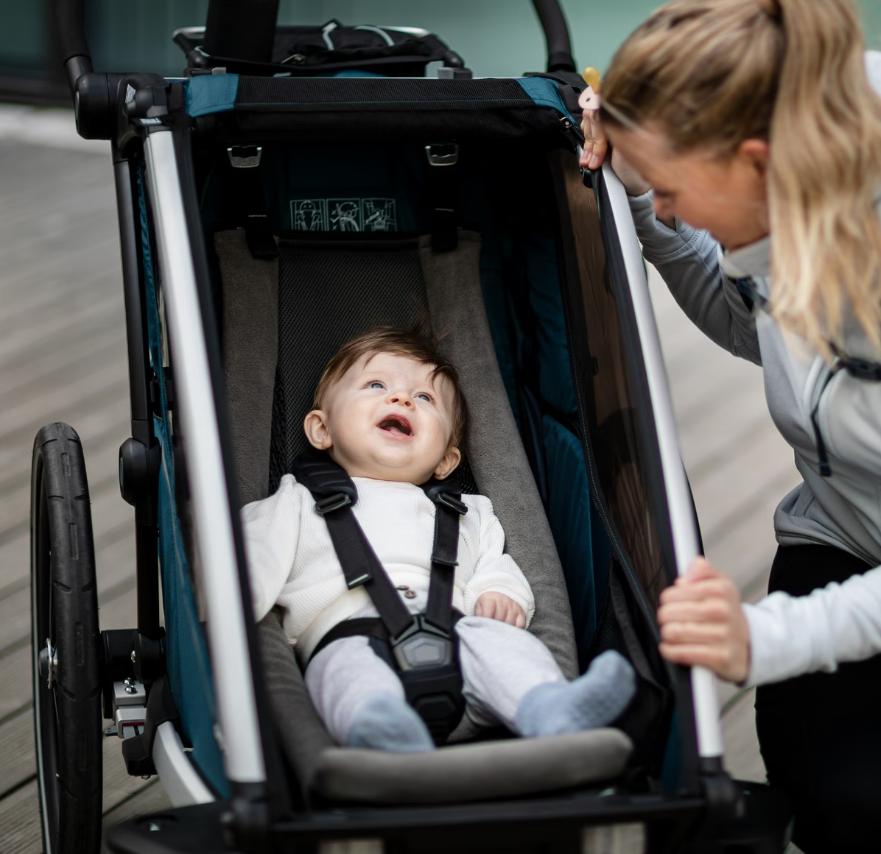 Thule - Hamac pour nouveau-né pour chariot - Gris