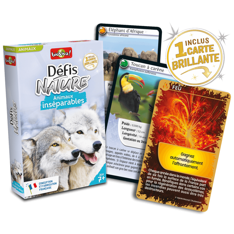 Bioviva! - Défis Nature - Animaux inséparables - 7 ans et +