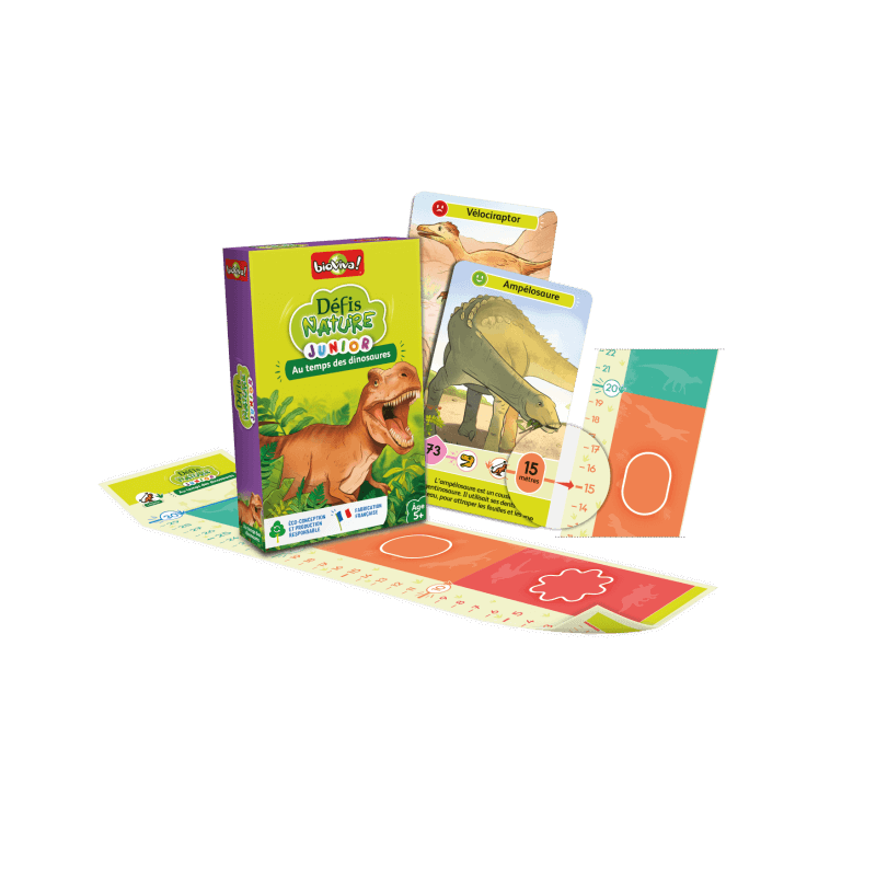 Bioviva! - Défis Nature Junior - Au temps des dinosaures - 5 ans et +