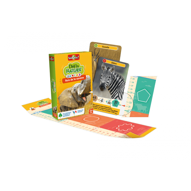 Bioviva! - Défis Nature Junior - Rois de la savane - 5 ans et +