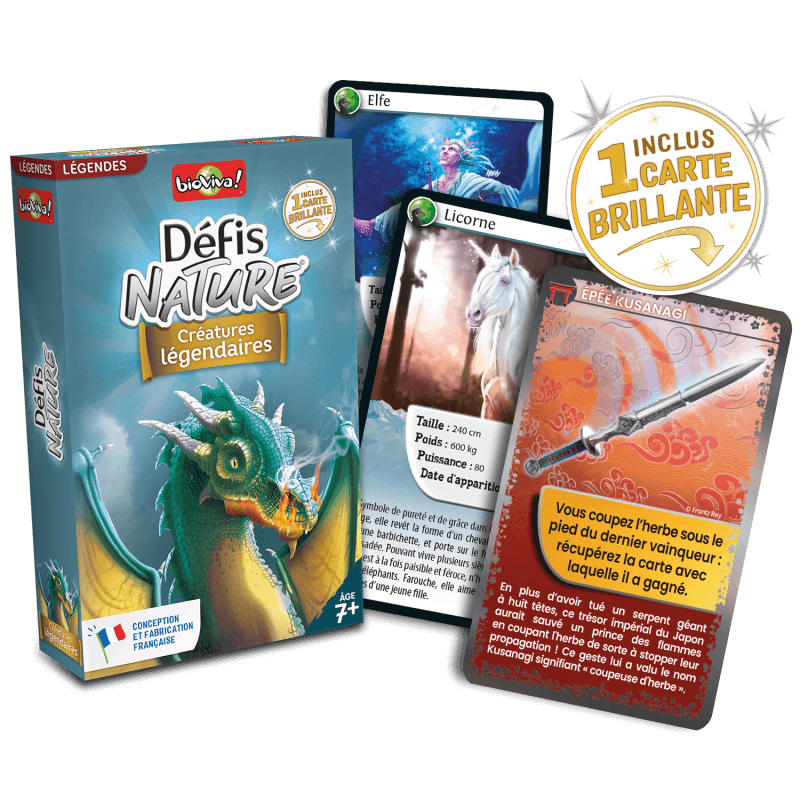 Bioviva! - Défis Nature - Créatures légendaires - 7 ans et +