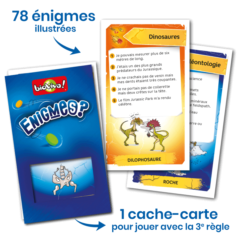Bioviva! - Enigmes - Dinosaures - 7 ans et +