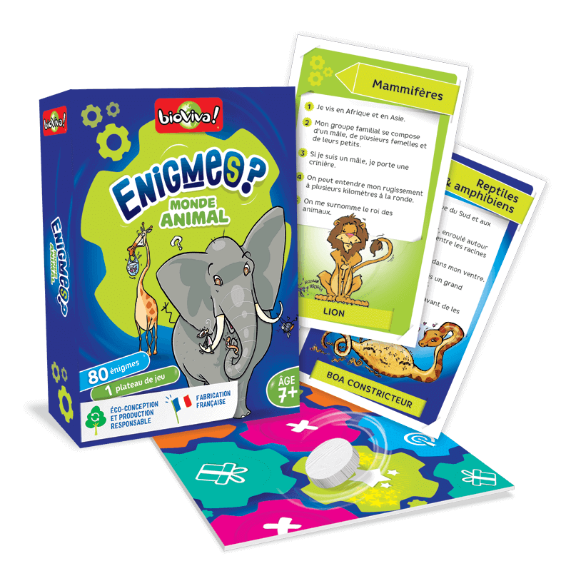 Bioviva! - Enigmes - Monde animal - 7 ans et +