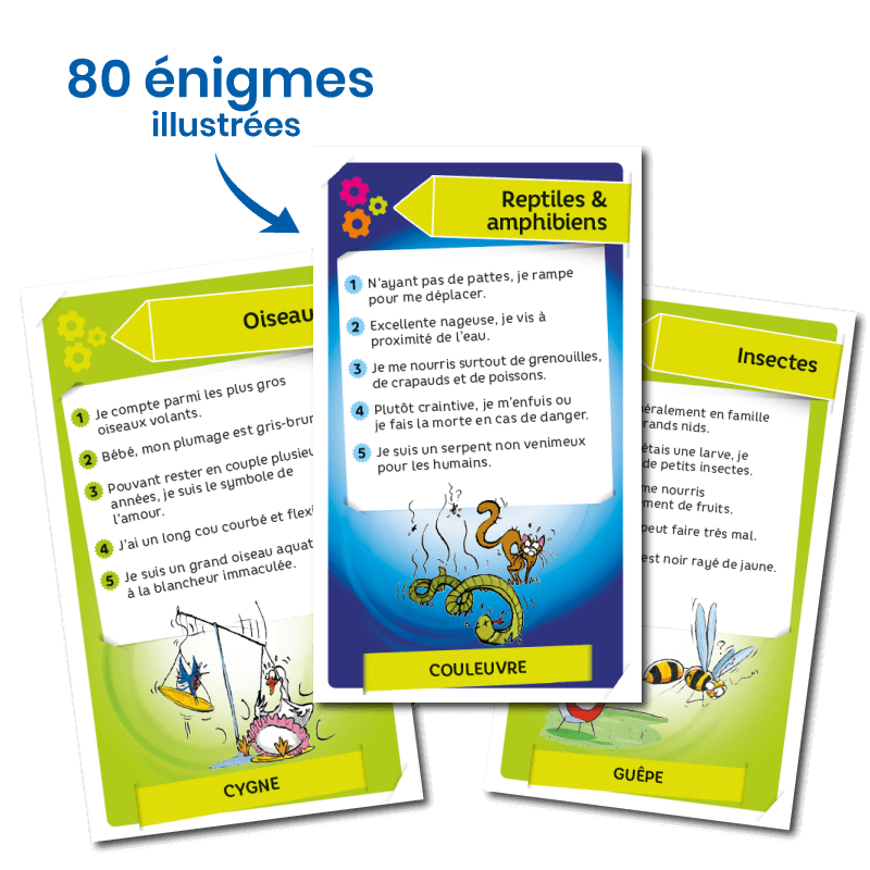 Bioviva! - Enigmes - Monde animal - 7 ans et +