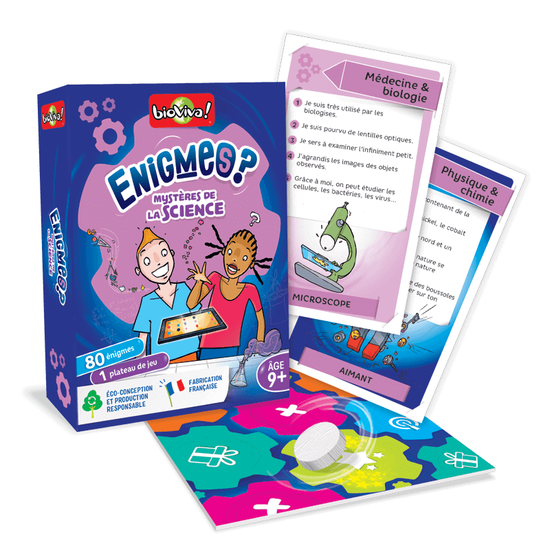 Bioviva! - Enigmes - Mystères de la science - 9 ans et +