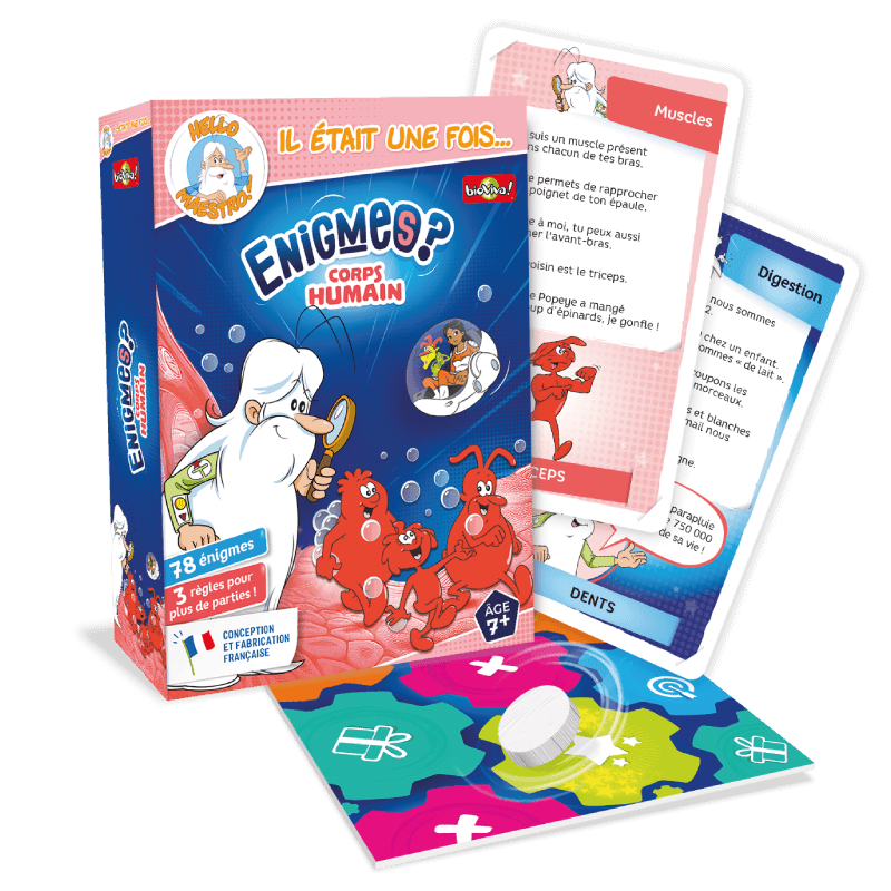 Bioviva! - Enigmes - Il était une fois - Le corps humain - 7 ans et +