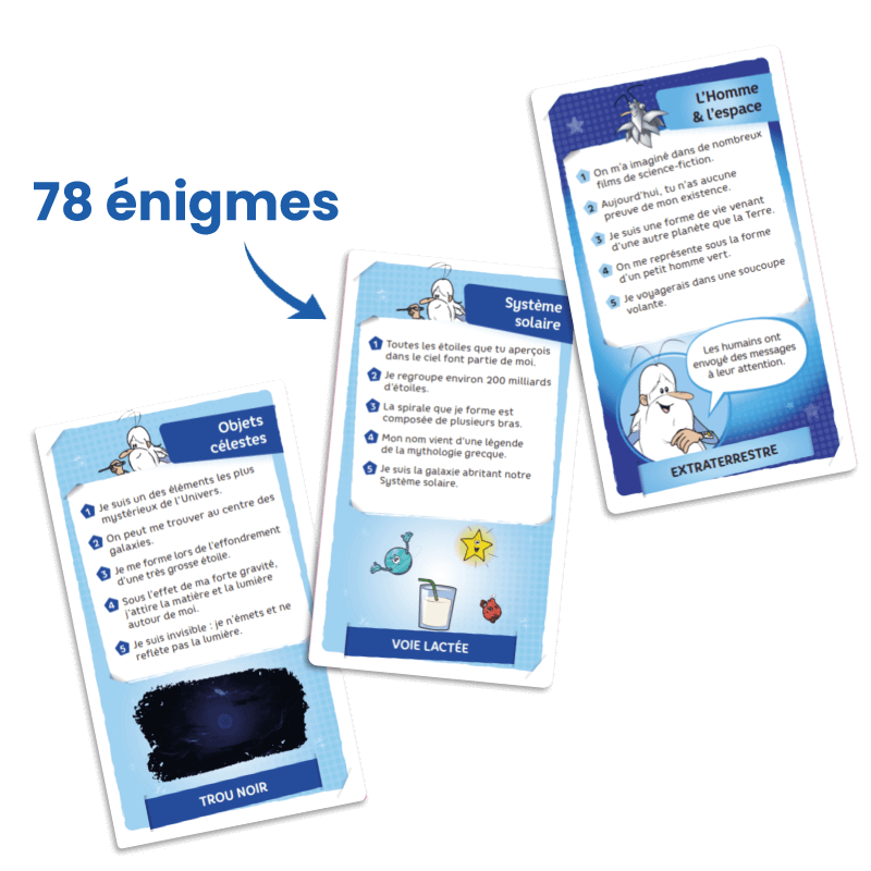 Bioviva! - Enigmes - Il était une fois - Espace - 7 ans et +