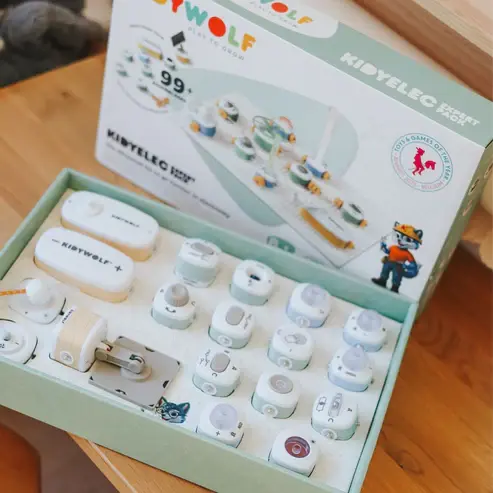 KIDYWOLF - KIDYELEC EXPERT - Mon premier kit d'électricité