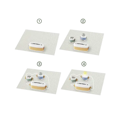 KIDYWOLF - KIDYELEC EXPERT - Mon premier kit d'électricité