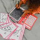 KIDYWOLF - KIDYDRAW-MINI - Tablette à dessin - Kawaï