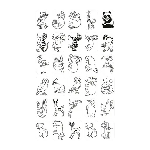 KIDYWOLF - KIDYDRAW-MINI - Recharge - Il était une fois / Animaux