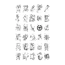 KIDYWOLF - KIDYDRAW-MINI - Recharge - Animaux autour du monde / Océans et pirates