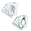 KIDYWOLF - KIDYDRAW-MINI - Recharge - Animaux autour du monde / Océans et pirates