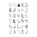 KIDYWOLF - KIDYDRAW-MINI - Recharge - Animaux autour du monde / Océans et pirates