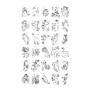 KIDYWOLF - KIDYDRAW-MINI - Recharge - Dinosaures / Galaxie