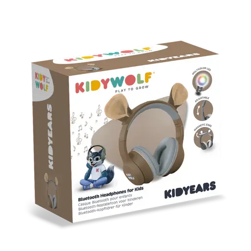 KIDYWOLF - KIDYEARS - Casque Bluetooth - Ours