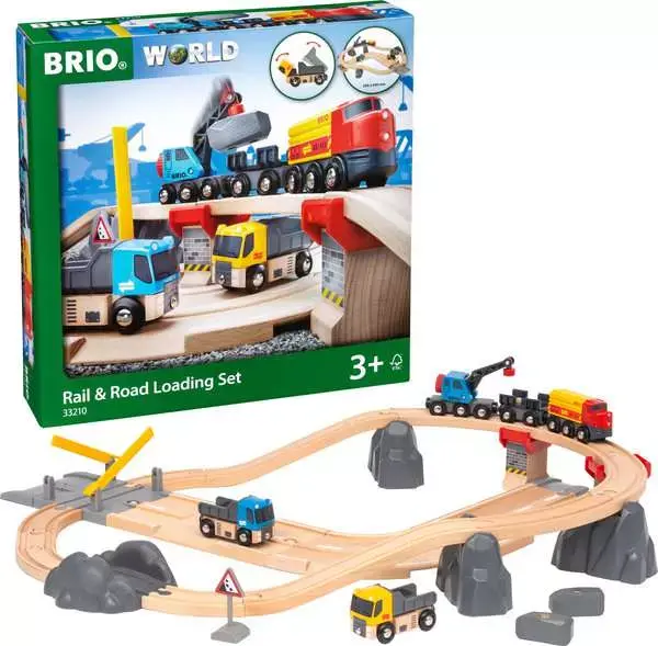 Brio - Circuit Transport de roches - 3 ans +