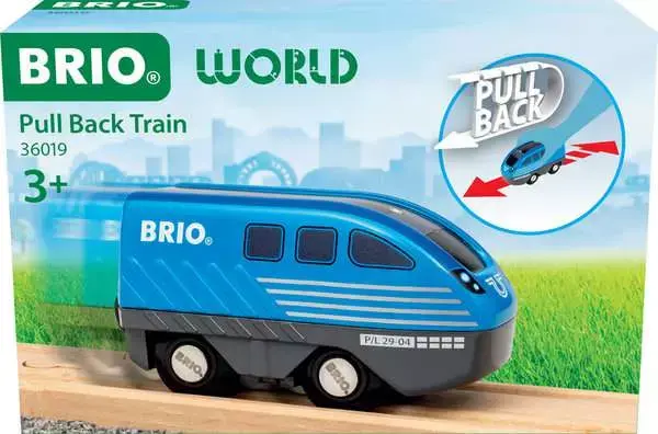 Brio - Locomotive à rétrofriction - 3 ans +