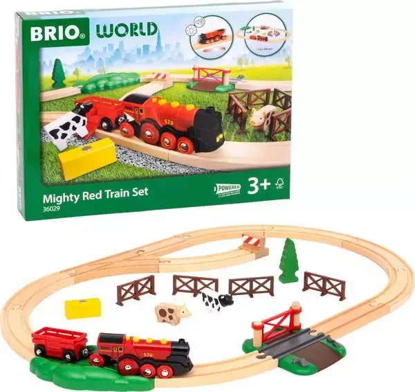 Brio - Circuit Mighty Red Train - 3 ans +