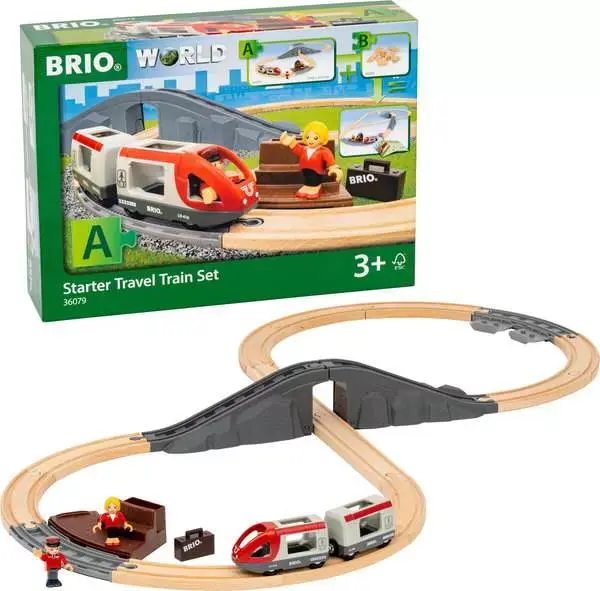 Brio - Circuit en 8 Voyageurs - Pack A - 3 ans +