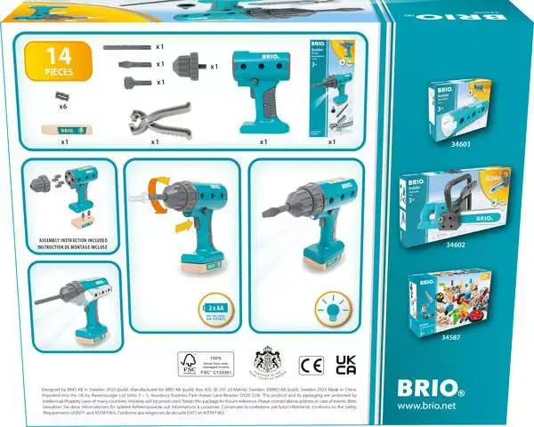 Brio - Kit Visseuse Builder - 3 ans +