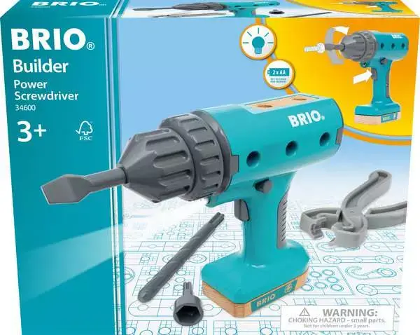 Brio - Kit Visseuse Builder - 3 ans +