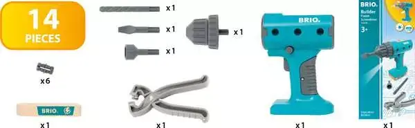 Brio - Kit Visseuse Builder - 3 ans +