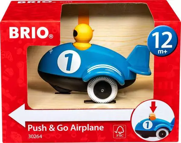 Brio - Avion Push & Go - 1 an +