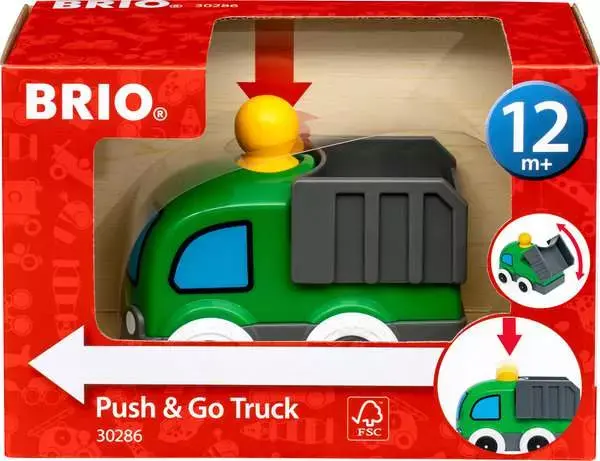 Brio - Push & Go - Camion benne - 1 an +