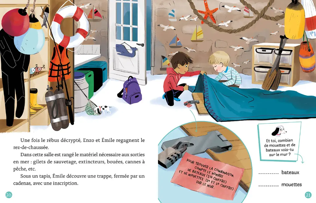 Auzou - Mon roman énigme - Mes premières enquêtes - Le secret du vieux château 3.webp