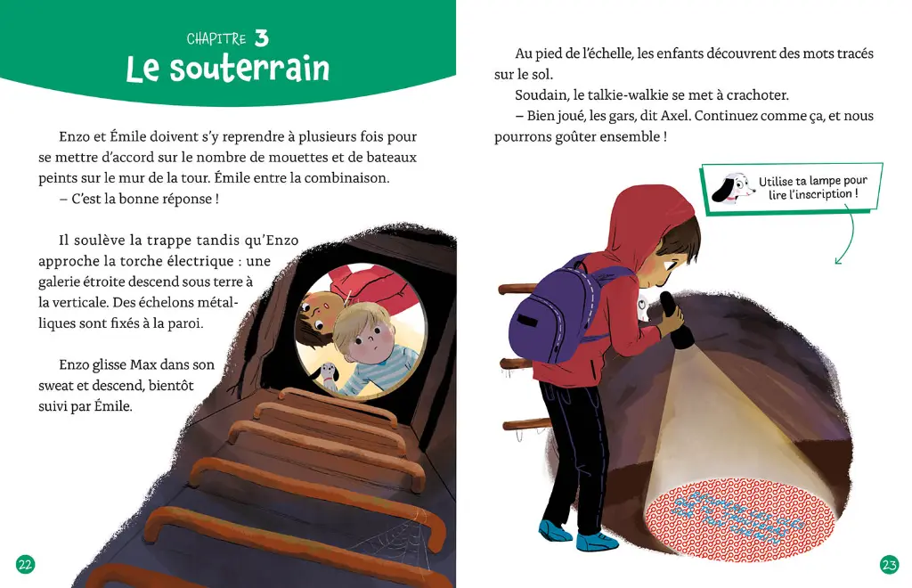 Auzou - Mon roman énigme - Mes premières enquêtes - Le secret du vieux château 4.webp