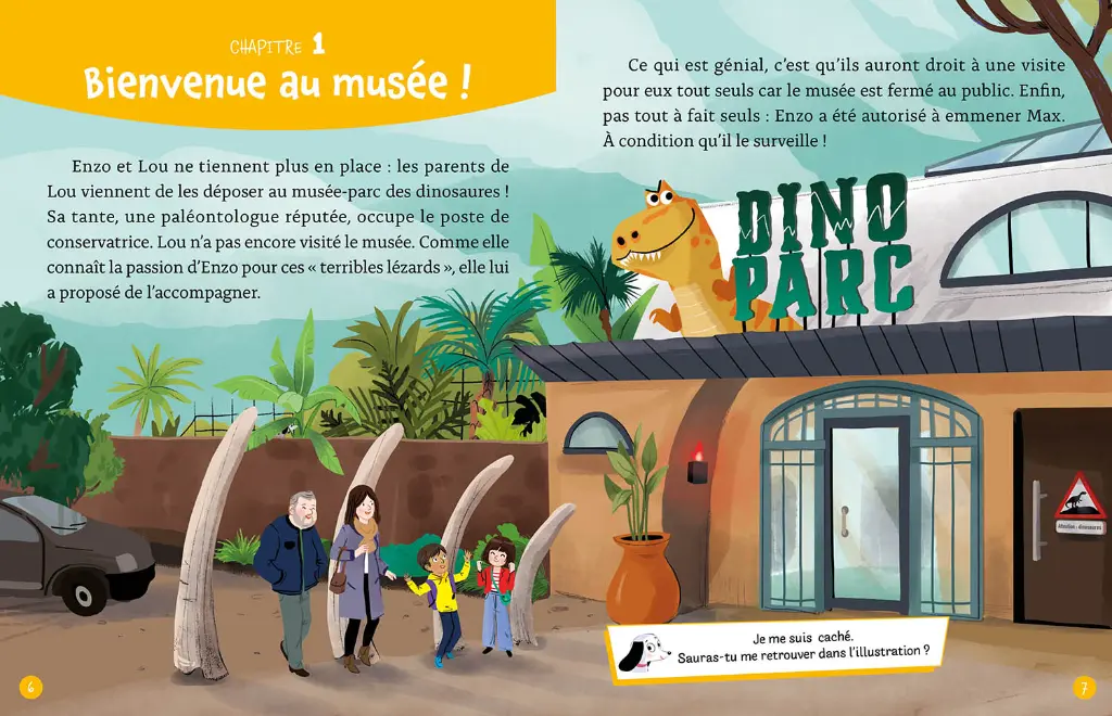 Auzou - Mon roman énigme - Mes premières enquêtes - Le musée des dinosaures 2.webp