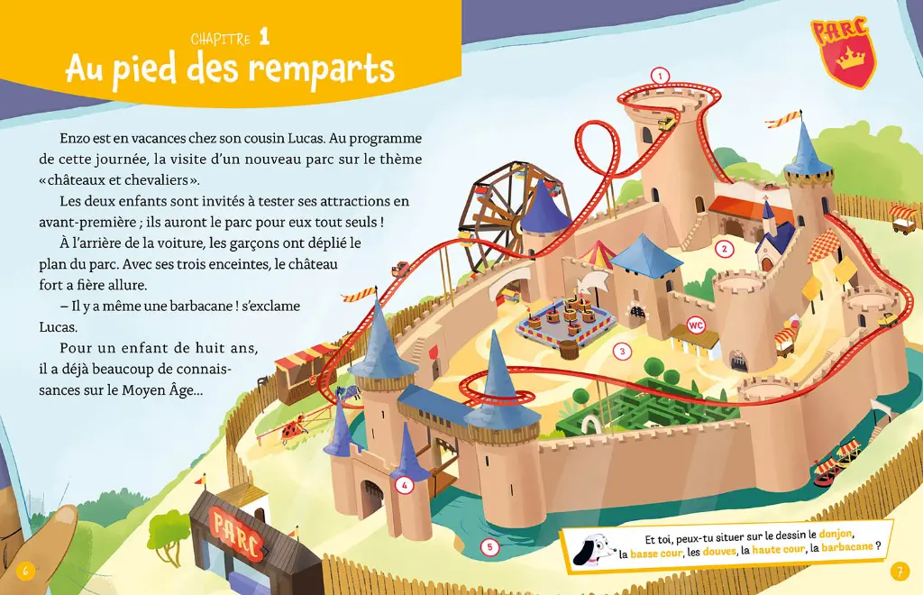 Auzou - Mon roman énigme - Mes premières enquêtes - Le parc des chevaliers 2.webp