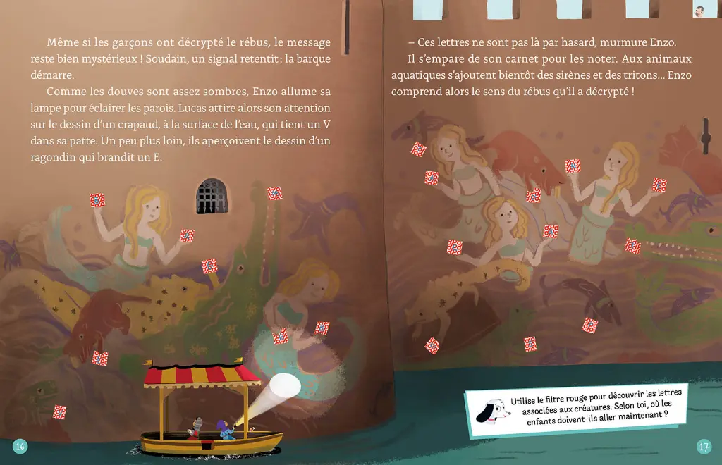 Auzou - Mon roman énigme - Mes premières enquêtes - Le parc des chevaliers 4.webp