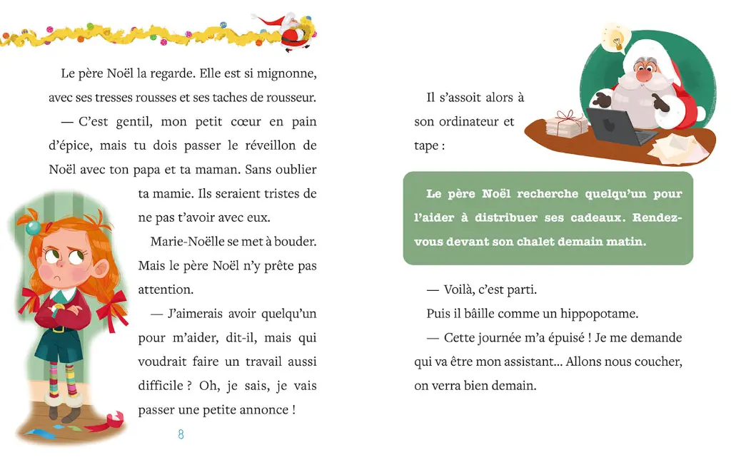 Auzou - Mon premier roman de l'Avent - Le concours du Père Noël 5.webp