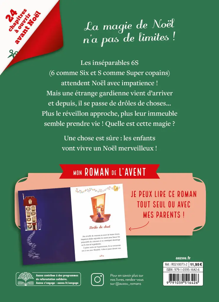 Auzou - Mon roman de l'Avent - L'immeuble enchanté 6.webp