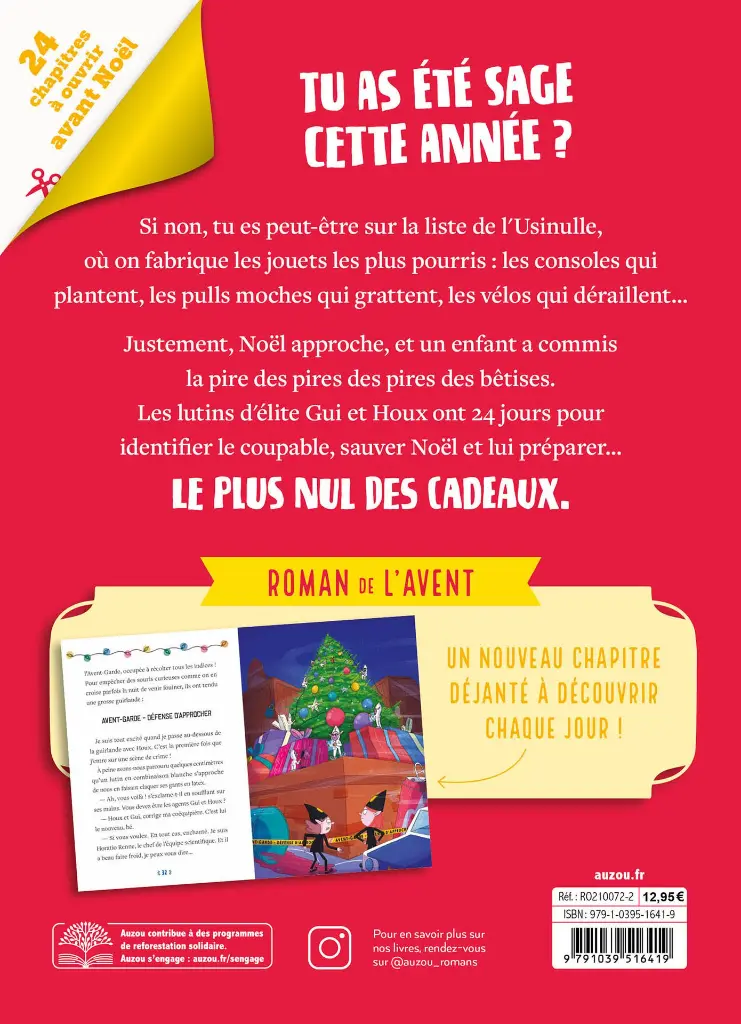 Auzou - Mon roman de l'Avent - Mission cadeaux nuls 8.webp