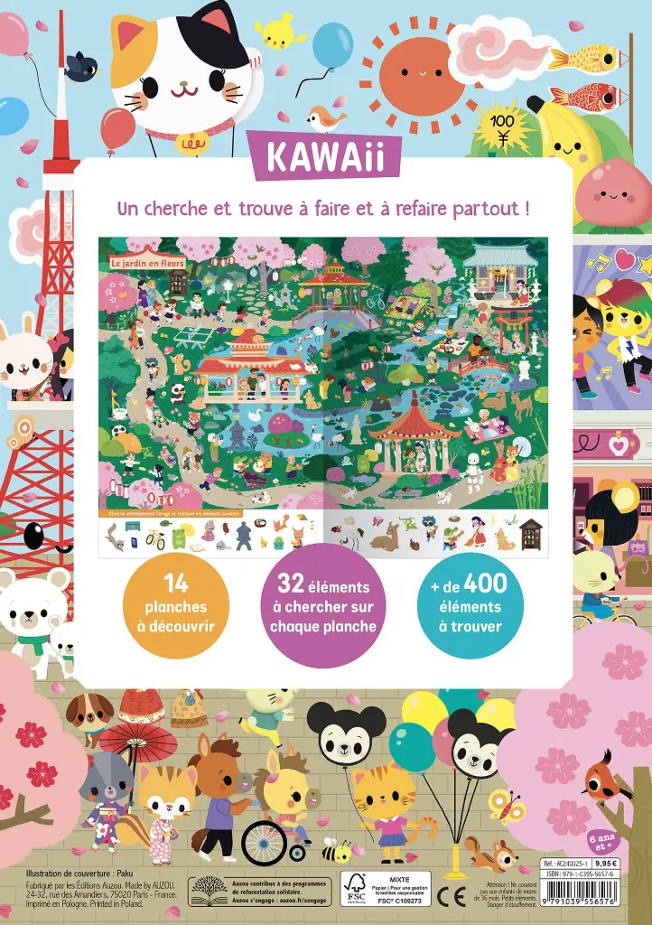 Auzou - Cherche et trouve - Kawaii 4.webp