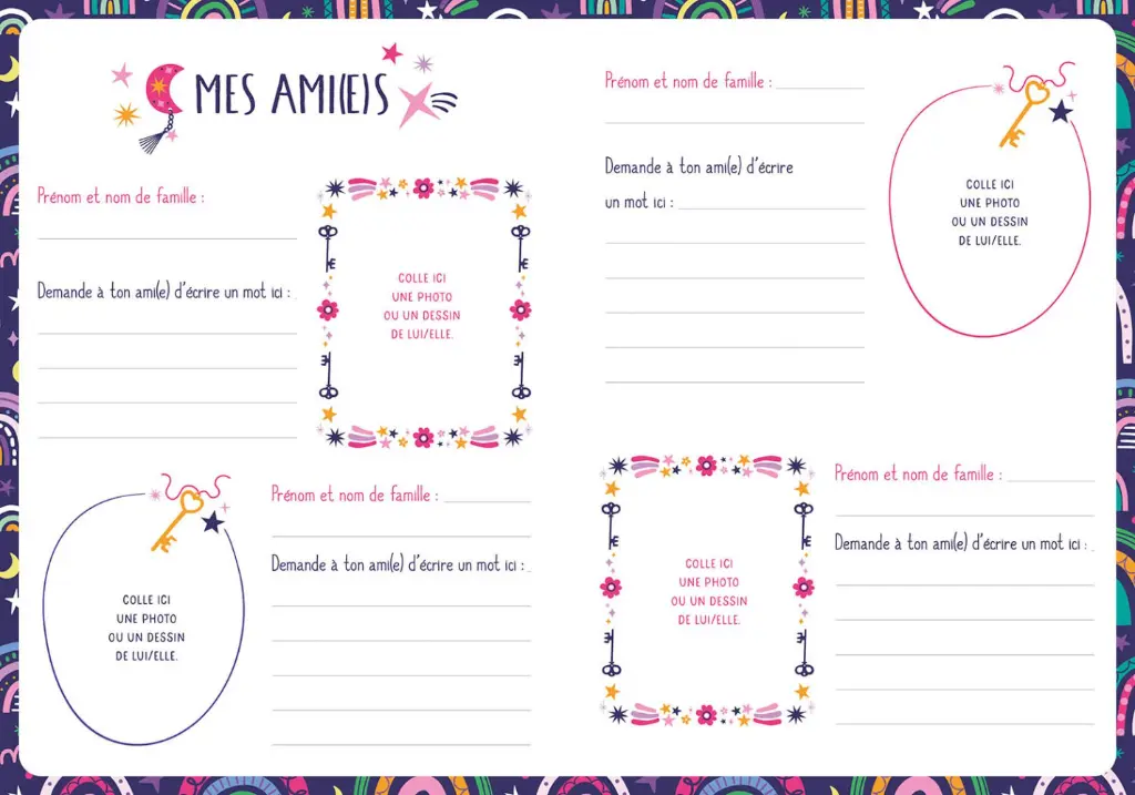 Auzou - Ma papeterie créative - Mon carnet secret bijou porte-bonheur 3.webp