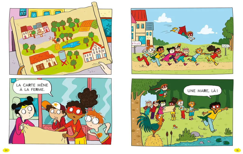 Auzou - Les Héros de 1re primaire en BD - Super débutant - La chasse au trésor 3.webp