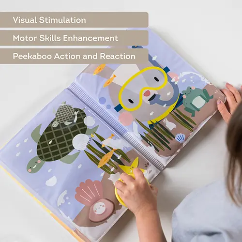 taf toys Peek-a-boo-water-book livre de bain 2.webp