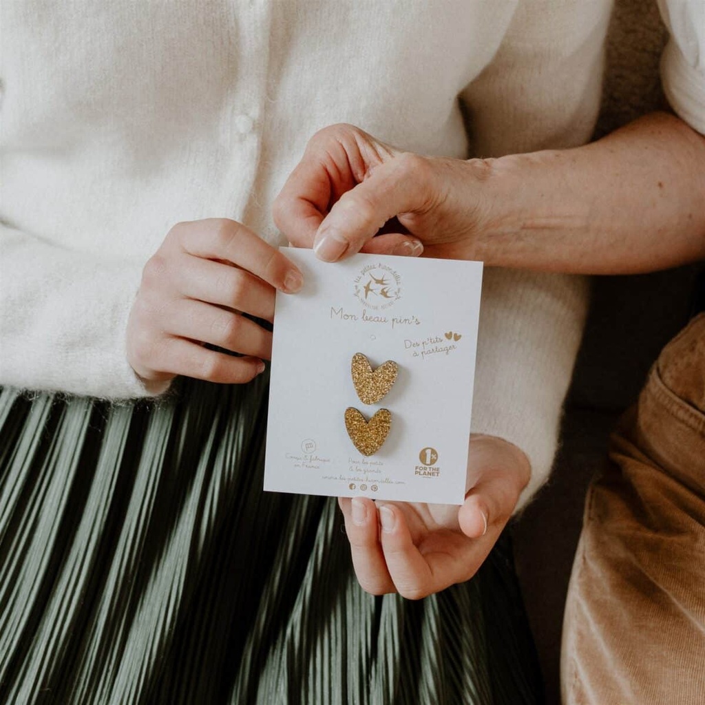 Les petites hirondelles - Pin's à partager