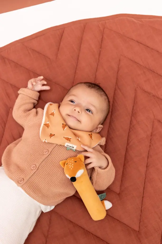 Bavoir bandana 3-pack mix - Fierce Fox 2.webp