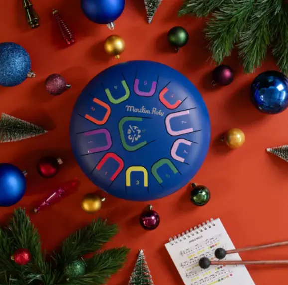 Moulin Roty - Grand Tambour à languettes - Puce & Pilou