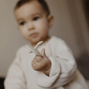 Elhée - Sucette "ChooChoo" 0-6 mois | Extra-Fine - Sand