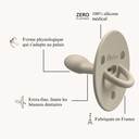 Elhée - Sucette "ChooChoo" 0-6 mois | Extra-Fine - Sand