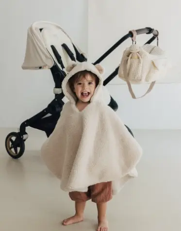Babyshower - Poncho Polar - Teddy Mouton