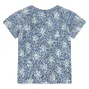 A Tiny Story - T-Shirt courtes manches - Bleu Clair Palmiers