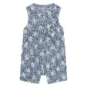 A Tiny Story - Combinaison - Bleu Clair Palmiers