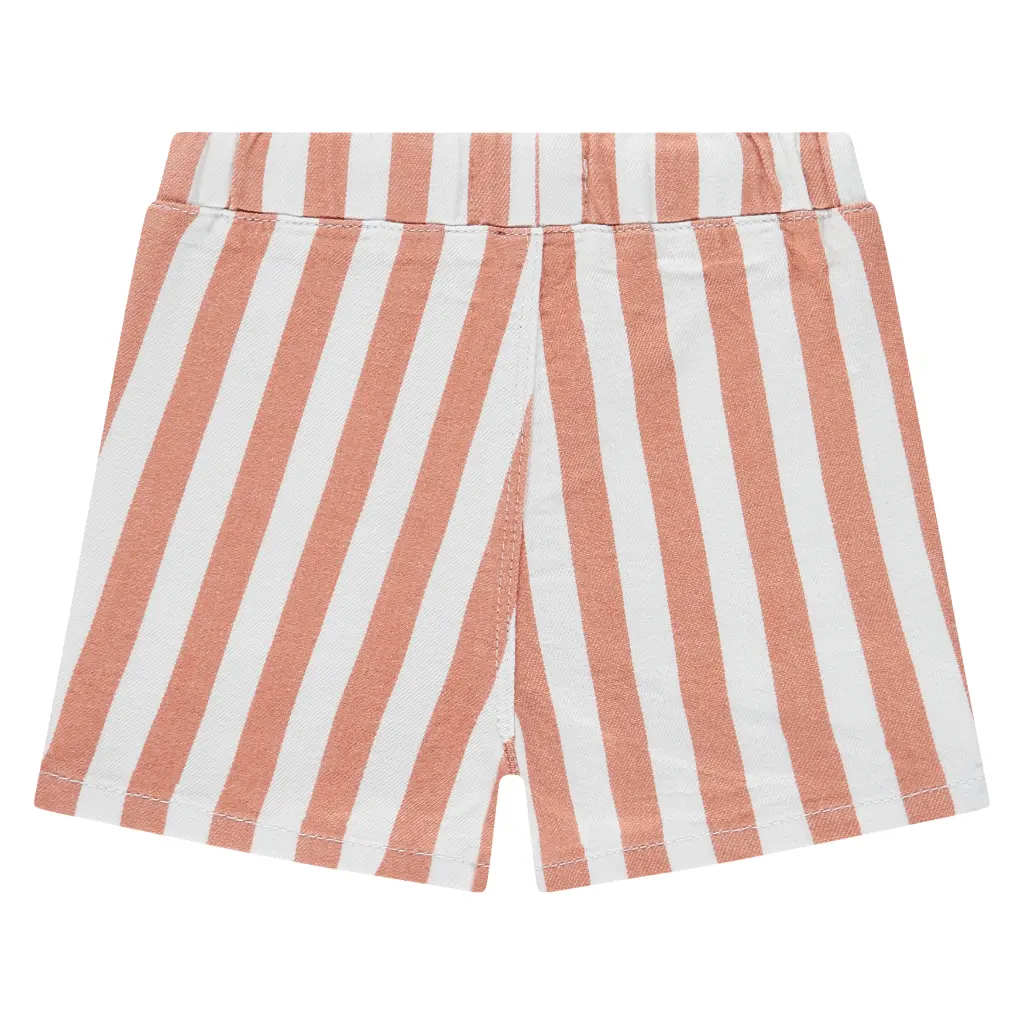 BABYFACE - Short Garçon Ligné - Orange